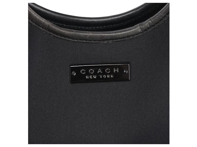 Coach 6202 Borsa a tracolla Ergo Mini in nylon nero - vista 5