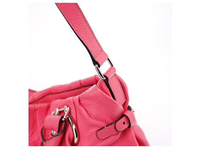 Céline Borsa Tote 2-Way in pelle rosa effetto cuscino - vista 8