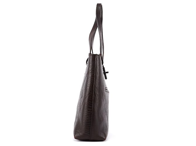Gucci 2002 Brown Leather Turnlock Tote - Ansicht 2