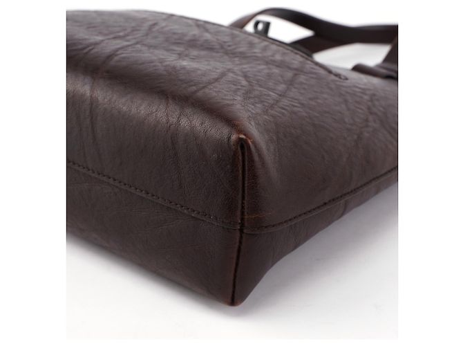 Gucci 2002 Brown Leather Turnlock Tote - Ansicht 8