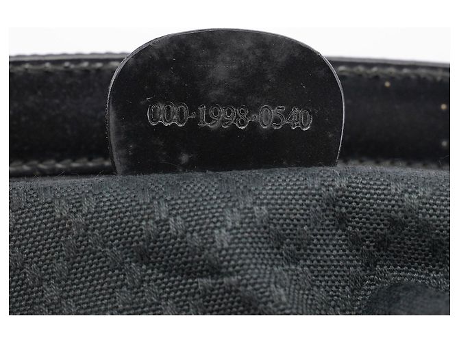 Bamboo Gucci Gesteppter Bambus-Tote in Schwarz - Ansicht 14