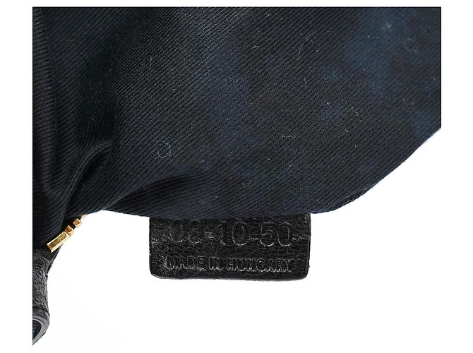 Chloé Borsa Tote in pelle di agnello nera - vista 12