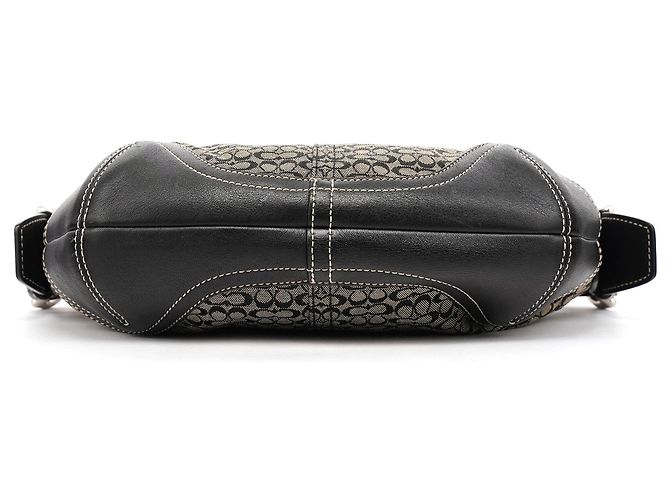 Coach Borsa a tracolla 6351 Grey Black Signature Soho - vista 5