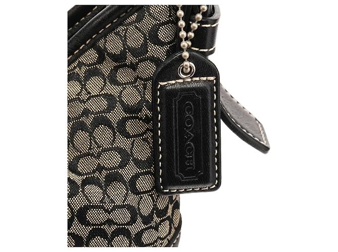 Coach Borsa a tracolla 6351 Grey Black Signature Soho - vista 6