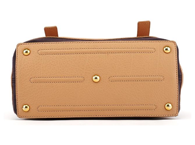 Yves Saint Laurent 283761 Borsa 2-Way Muse Two in pelle Beige Brown - vista 5