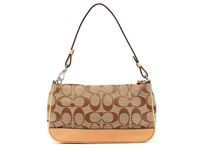 Coach 6094 Borsa a tracolla Demi Signature Beige Tan - vista 3