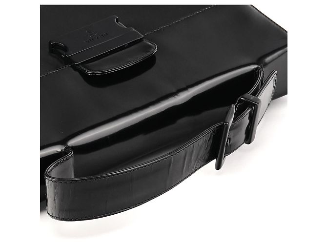 Prada Borsa con manico in nylon Tessuto Spazzolato Nero - vista 10