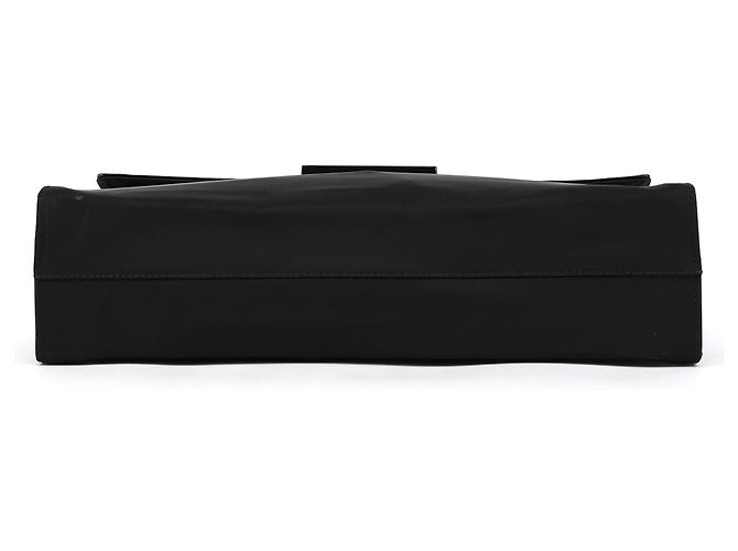 Prada Borsa con manico in nylon Tessuto Spazzolato Nero - vista 5