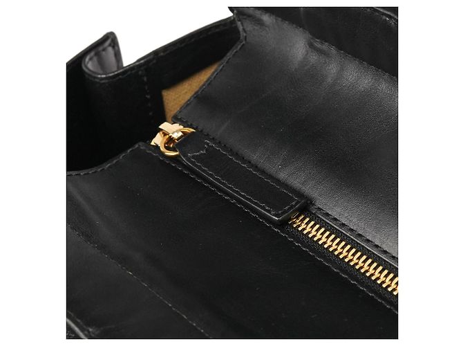 Chloé Saco Tote Alison em couro rosa e preto - vista 9
