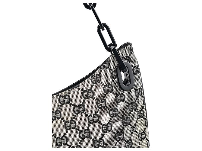 Gucci 001 4168 Borsa a tracolla Beige GG Chain - vista 10
