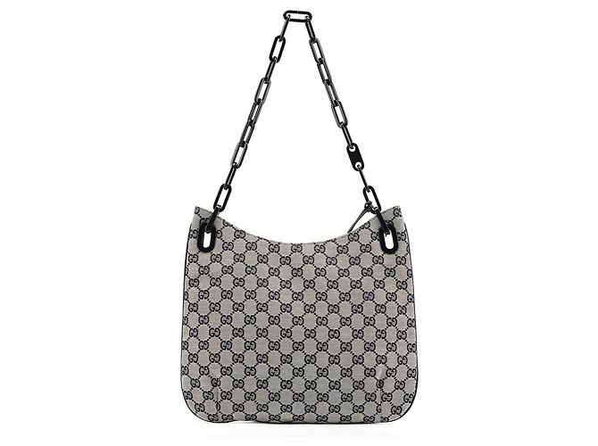 Gucci 001 4168 Borsa a tracolla Beige GG Chain - vista 3