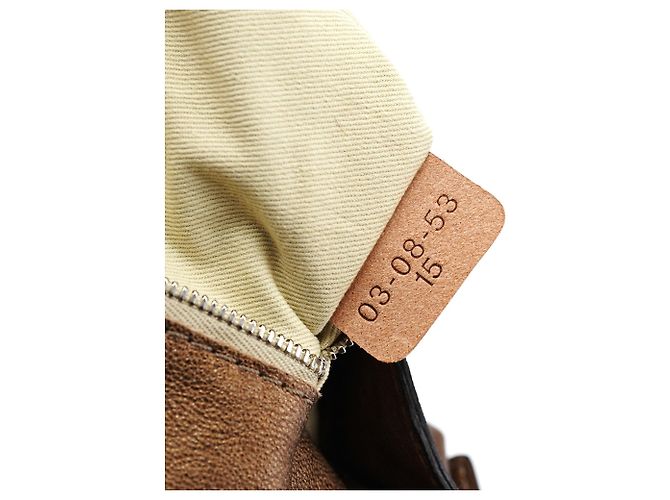 Chloé Borsa a tracolla con cintura in pelle marrone - vista 14