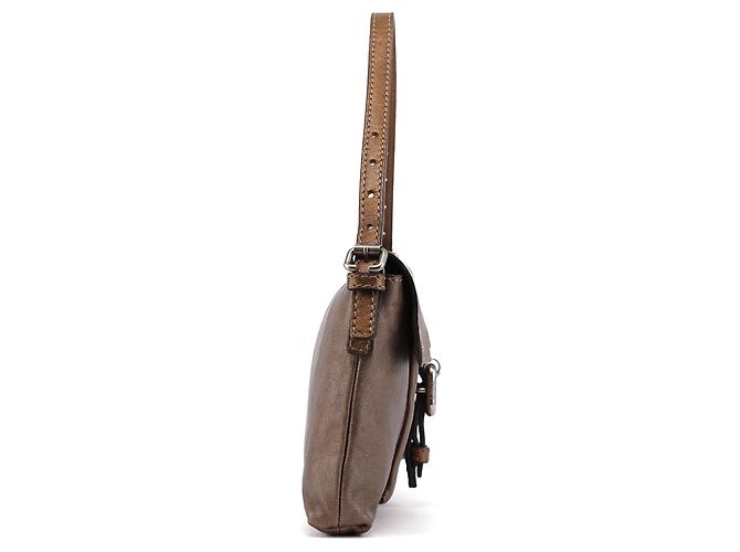 Chloé Borsa a tracolla con cintura in pelle marrone - vista 2