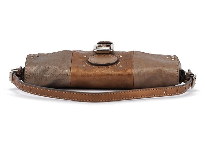 Chloé Borsa a tracolla con cintura in pelle marrone - vista 4