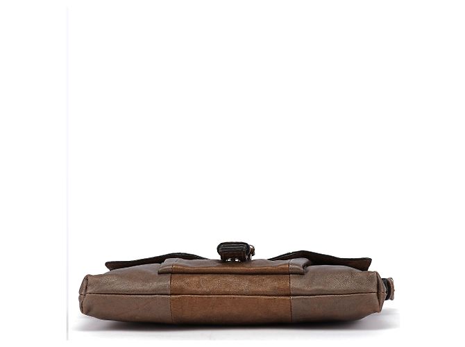 Chloé Borsa a tracolla con cintura in pelle marrone - vista 5