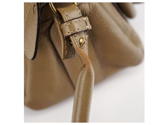 Chloé Borsa a tracolla 2 vie Paraty in pelle marrone chiaro - vista 10