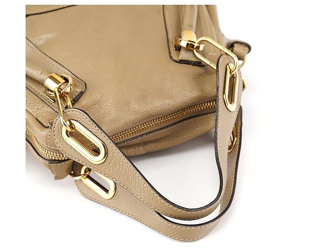 Chloé Borsa a tracolla 2 vie Paraty in pelle marrone chiaro - vista 13