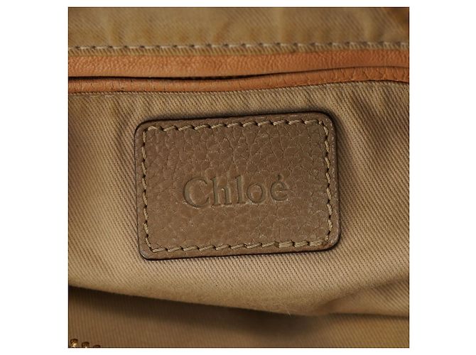 Chloé Borsa a tracolla 2 vie Paraty in pelle marrone chiaro - vista 16