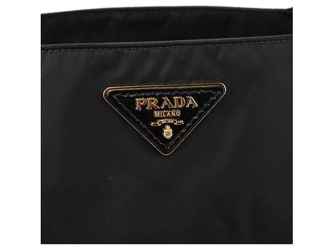 Prada Borsa Tote BR3855 Black Tessuto City Nylon - vista 5