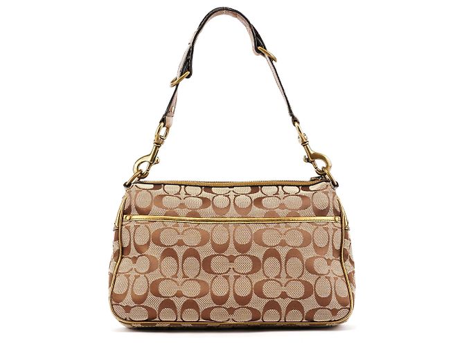 Coach Borsa a tracolla Soho Legacy 2004 Beige Gold - vista 3