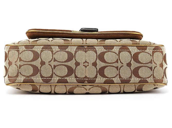 Coach Borsa a tracolla Soho Legacy 2004 Beige Gold - vista 5