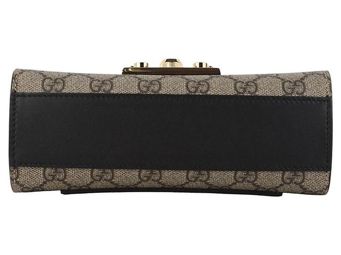 Padlock Gucci Borsa a tracolla Small GG Supreme con lucchetto - vista 6