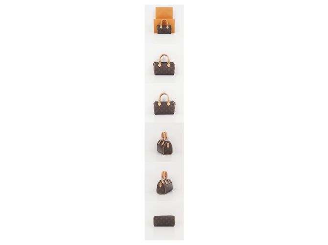 Borsa Louis Vuitton Nano Speedy Monogram - vista 2