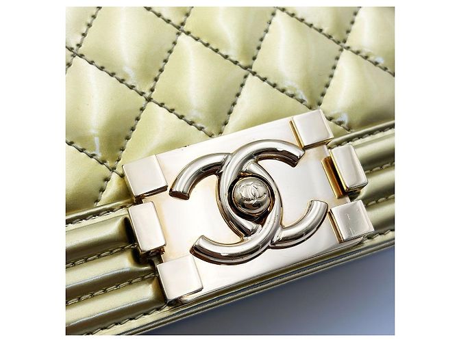 Chanel Serie di borse a tracolla Gold Boy Small - vista 7