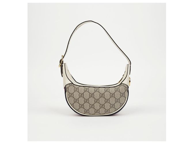 Gucci Borsa Ophidia GG Mini White Beige - vista 2