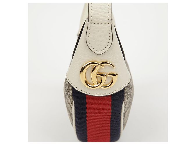 Gucci Borsa Ophidia GG Mini White Beige - vista 4