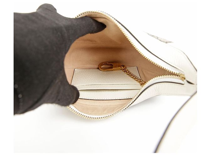 Gucci Borsa Ophidia GG Mini White Beige - vista 7