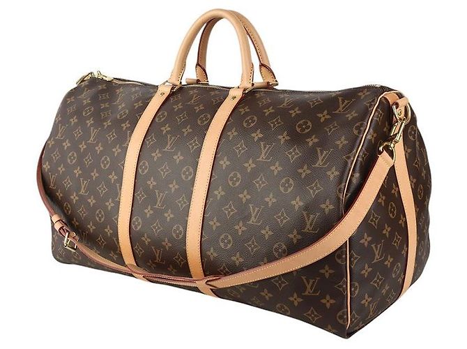 Louis Vuitton Borsa da viaggio Monogram Bandoulière Keepall - vista 2