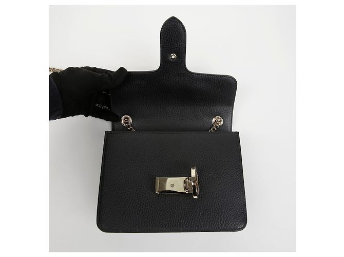 Gucci Borsa a tracolla con catena intrecciata - vista 8