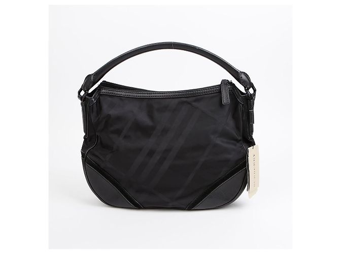 Burberry Check Hobo Schultertasche - Ansicht 2