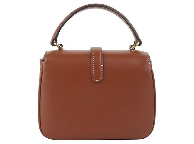 Céline Mini borsa a tracolla con patta in vitello liscio - vista 3
