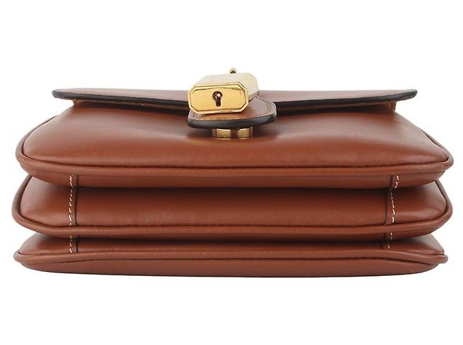 Céline Mini borsa a tracolla con patta in vitello liscio - vista 6