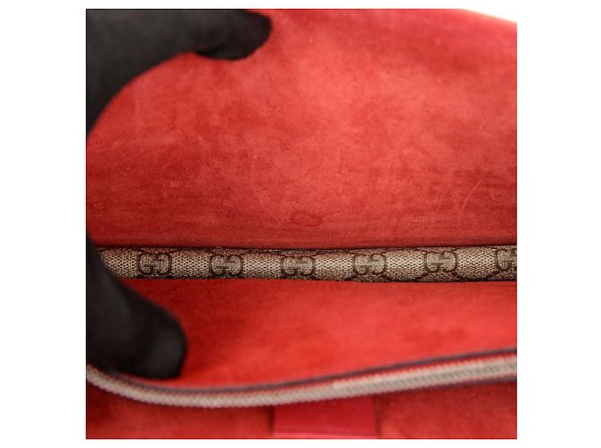Gucci Borsa a catena Dionysus GG Small Beige Red - vista 19