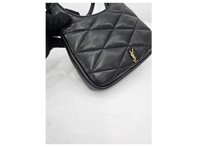 Autre Marque Borsa a tracolla hobo in lambskin - vista 6