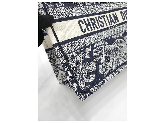 Dior Book Tote Medium aus Tweed Jouy - Ansicht 5