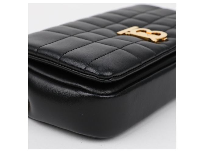 Burberry Mini Quilted Leather Roller Bag Black - Ansicht 6
