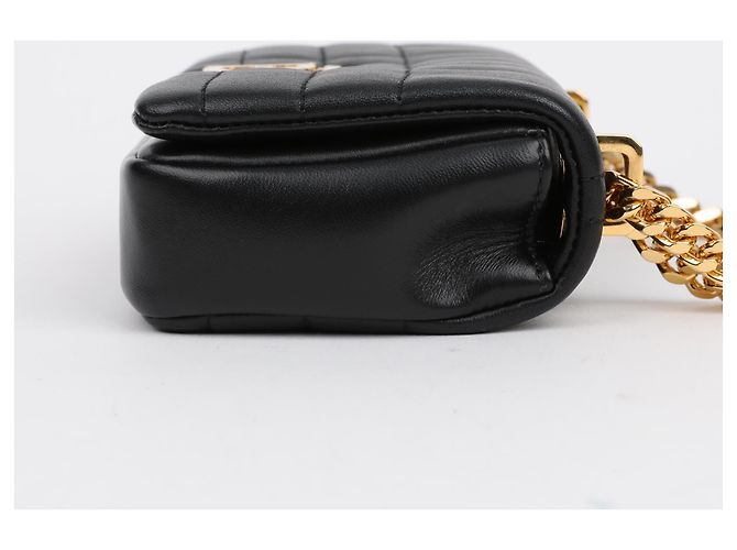 Burberry Mini Quilted Leather Roller Bag Black - Ansicht 9