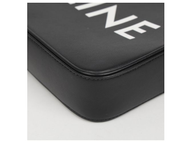 Céline Borsa a tracolla e crossbody con stampa logo - vista 11