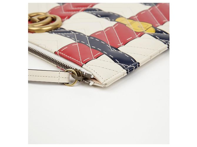 Gucci Clutch GG Marmont Trompe L'Oeil - vista 10
