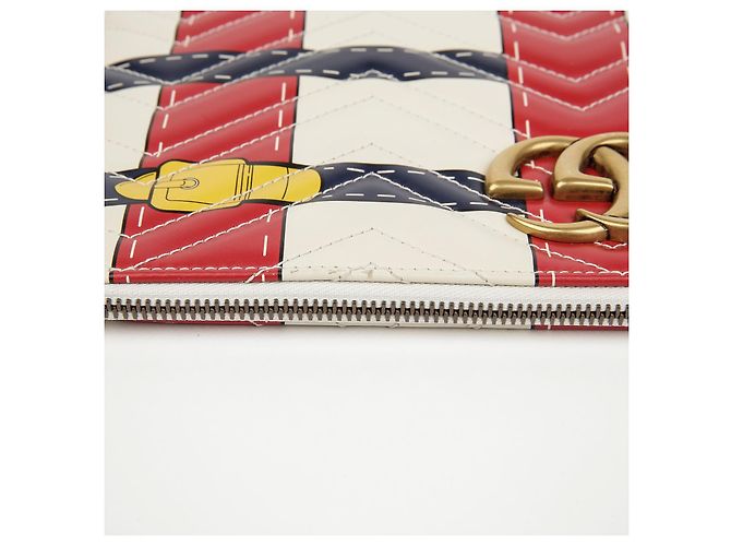 Gucci Clutch GG Marmont Trompe L'Oeil - vista 11