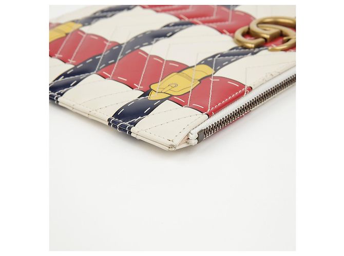 Gucci Clutch GG Marmont Trompe L'Oeil - vista 9