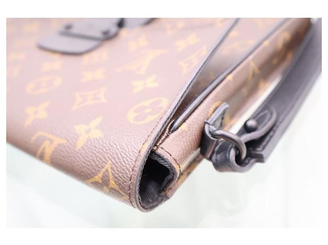 Louis Vuitton Clutch Monogram Lock Pouch - vista 13