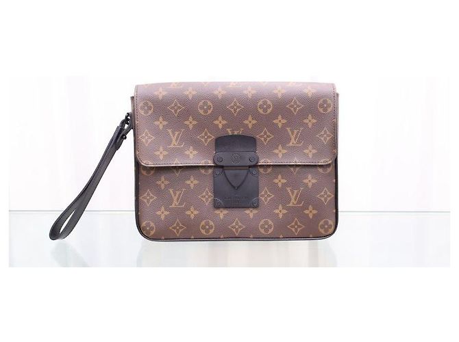 Louis Vuitton Clutch Monogram Lock Pouch - vista 2