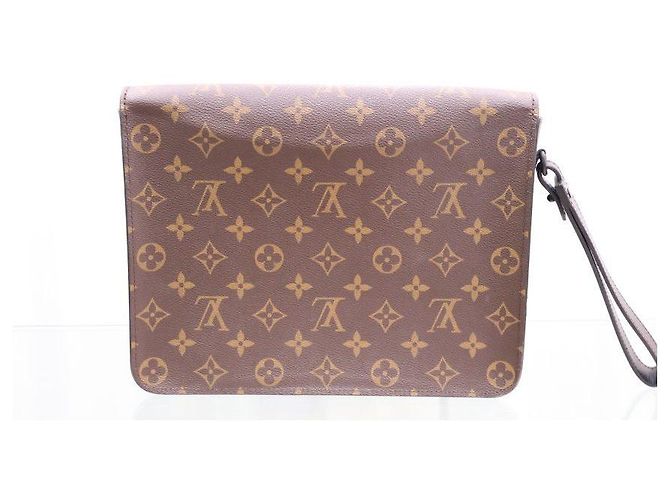 Louis Vuitton Clutch Monogram Lock Pouch - vista 7
