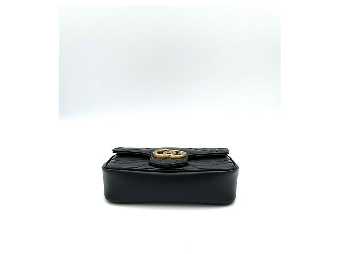 Gucci Borsa a tracolla Matelassé Super Mini con catena - vista 8