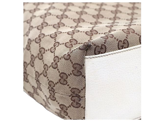 Borsa tote Gucci GG Canvas marrone - vista 6
